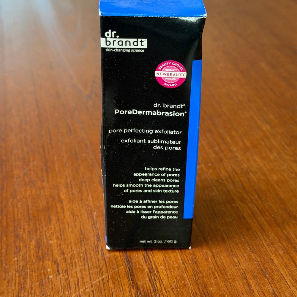 Dr. Brandt PoreDermabrasion Pore Perfecting Exfoliator 2oz New in Box Skincare